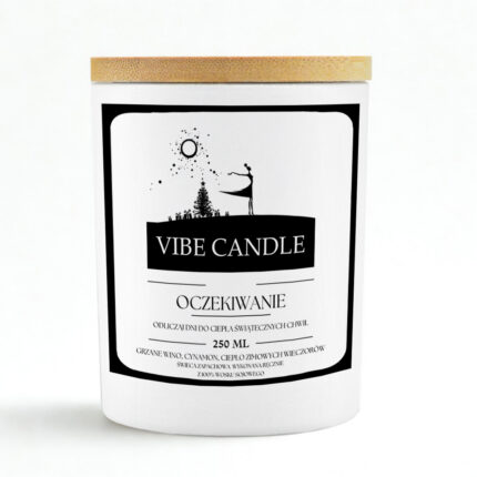 Świeca zapachowa Oczekiwanie - Grzane Wino 250ml