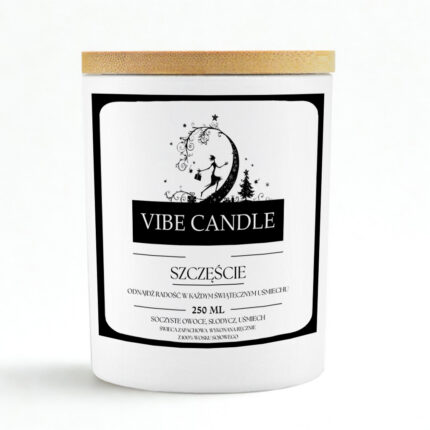 Świeca zapachowa Szczęście - Soczyste Owoce i Słodycze 250ml